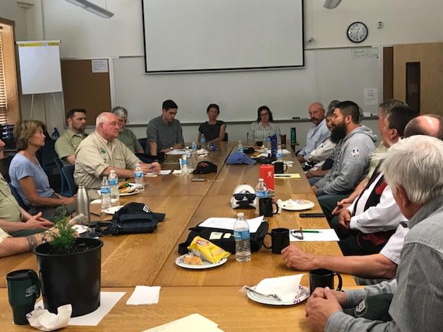 Murkowski and Perdue at the Prince of Wales Landscape Assessment Team roundtable